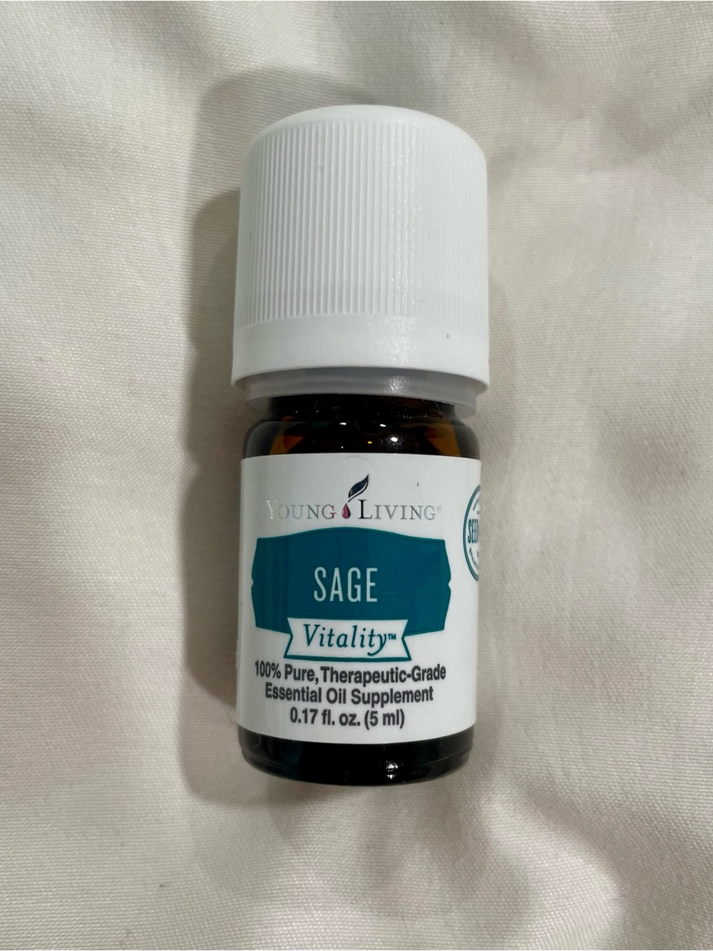 Young Living Sage Vitality Essential Oil 5 ML- BRAND NEW UNOPENED SEALED BOTTLE